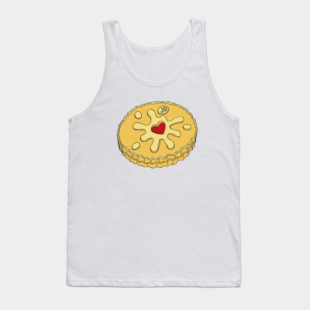 Jammy Dodger Tank Top by CarlBatterbee